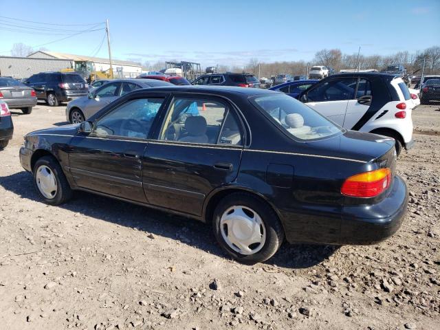 1Y1SK52842Z414900 - 2002 CHEVROLET GEO PRIZM BASE BLACK photo 2