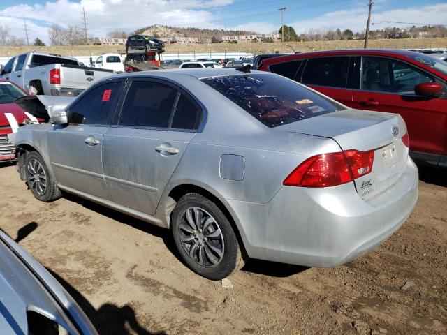 KNAGG4A84A5454159 - 2010 KIA OPTIMA LX SILVER photo 2