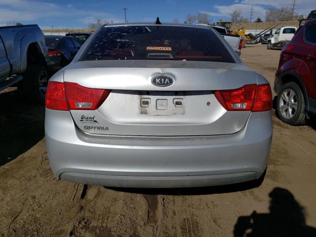 KNAGG4A84A5454159 - 2010 KIA OPTIMA LX SILVER photo 6