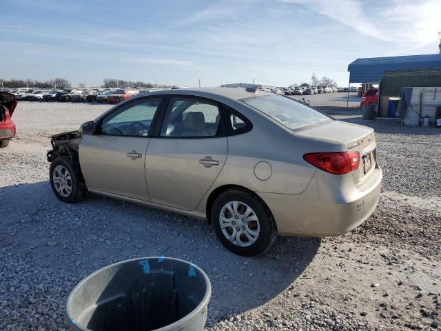 KMHDU4AD7AU069854 - 2010 HYUNDAI ELANTRA BLUE GOLD photo 2