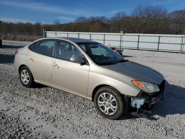 KMHDU4AD7AU069854 - 2010 HYUNDAI ELANTRA BLUE GOLD photo 4