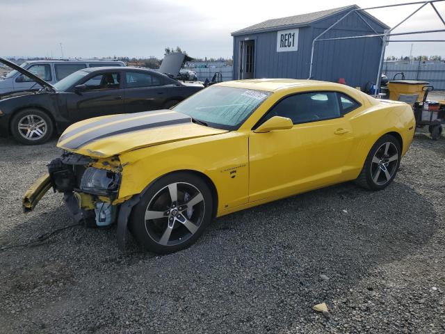 2G1FT1EW4A9139911 - 2010 CHEVROLET CAMARO SS YELLOW photo 1