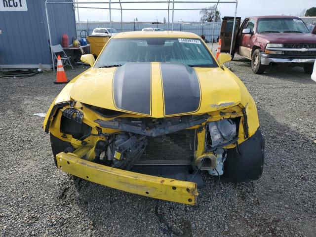 2G1FT1EW4A9139911 - 2010 CHEVROLET CAMARO SS YELLOW photo 5