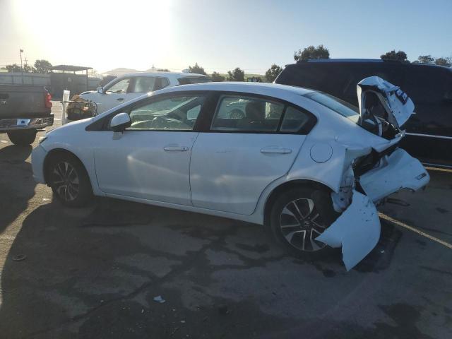 19XFB2F9XDE213671 - 2013 HONDA CIVIC EXL WHITE photo 2