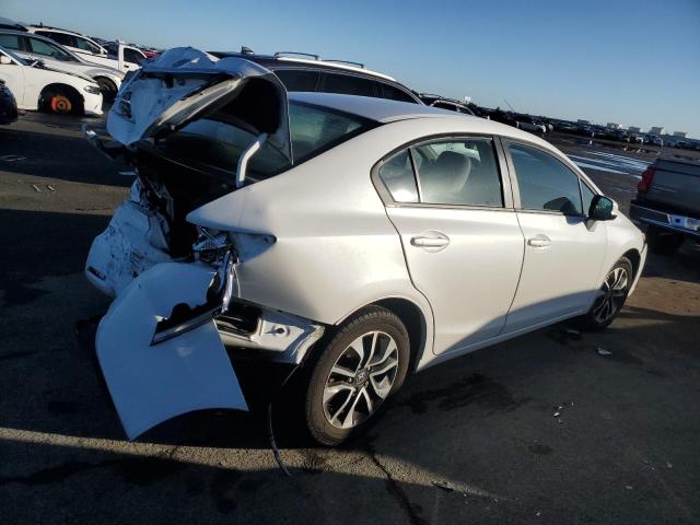 19XFB2F9XDE213671 - 2013 HONDA CIVIC EXL WHITE photo 3