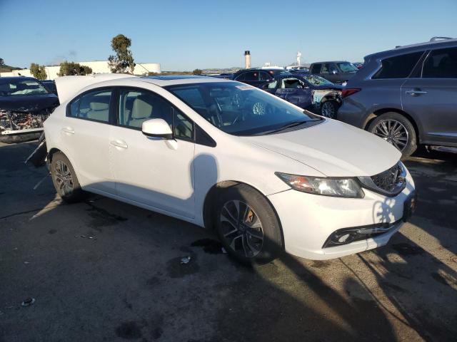 19XFB2F9XDE213671 - 2013 HONDA CIVIC EXL WHITE photo 4
