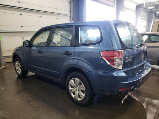 JF2SH61629H763967 - 2009 SUBARU FORESTER 2.5X BLUE photo 2