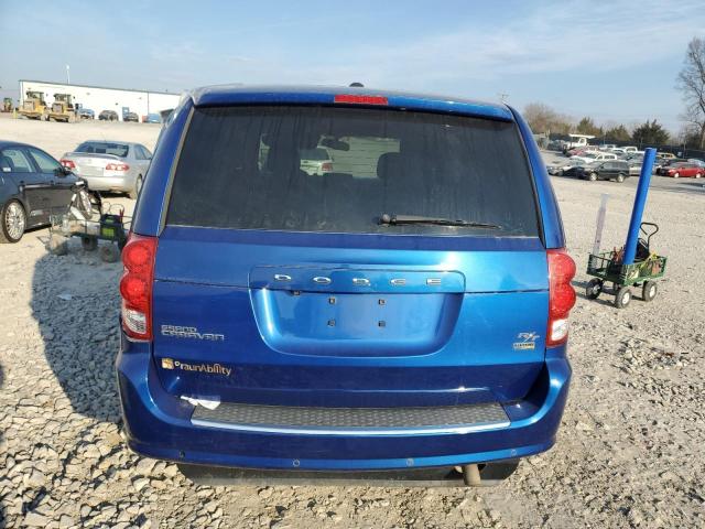 2C4RDGEG9DR661614 - 2013 DODGE GRAND CARA R/T BLUE photo 6