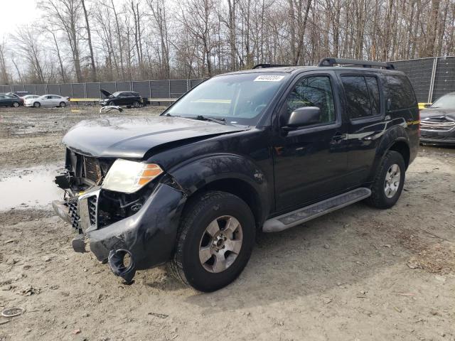 5N1AR1NB8AC616664 - 2010 NISSAN PATHFINDER S BLACK photo 1