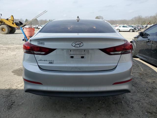 5NPD74LF9HH142429 - 2017 HYUNDAI ELANTRA SE SILVER photo 6