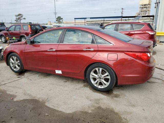 5NPEC4AC1CH464306 - 2012 HYUNDAI SONATA SE MAROON photo 2