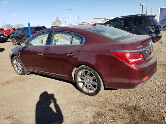 1G4GD5G33EF305802 - 2014 BUICK LACROSSE PREMIUM BURGUNDY photo 2