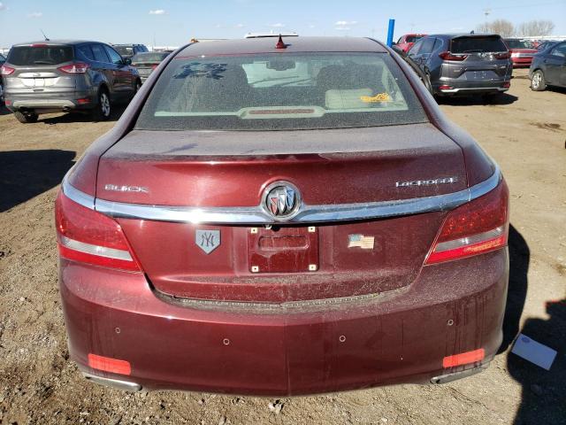 1G4GD5G33EF305802 - 2014 BUICK LACROSSE PREMIUM BURGUNDY photo 6