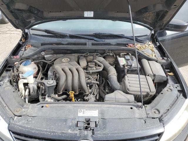 3VW2K7AJ7BM066397 - 2011 VOLKSWAGEN JETTA BASE Qara foto 11