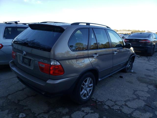 5UXFA135X6LY47781 - 2006 BMW X5 3.0I BROWN photo 3