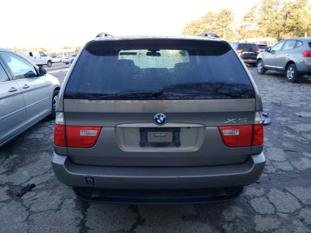 5UXFA135X6LY47781 - 2006 BMW X5 3.0I BROWN photo 6