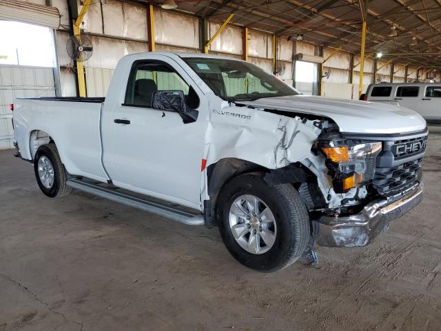 3GCNAAED8PG323593 - 2023 CHEVROLET SILVERADO C1500 WHITE photo 4