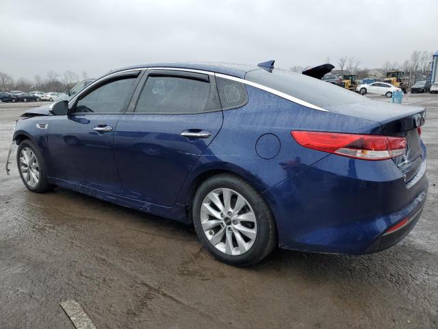 5XXGT4L38HG174900 - 2017 KIA OPTIMA LX BLUE photo 2