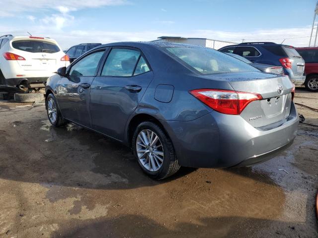 5YFBURHE0EP015791 - 2014 TOYOTA COROLLA L GRAY photo 2