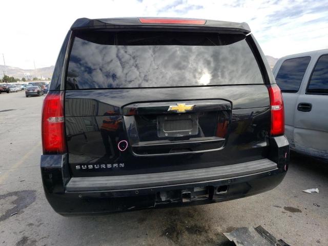 1GNSCJKC2FR525831 - 2015 CHEVROLET SUBURBAN C1500 LT BLACK photo 6