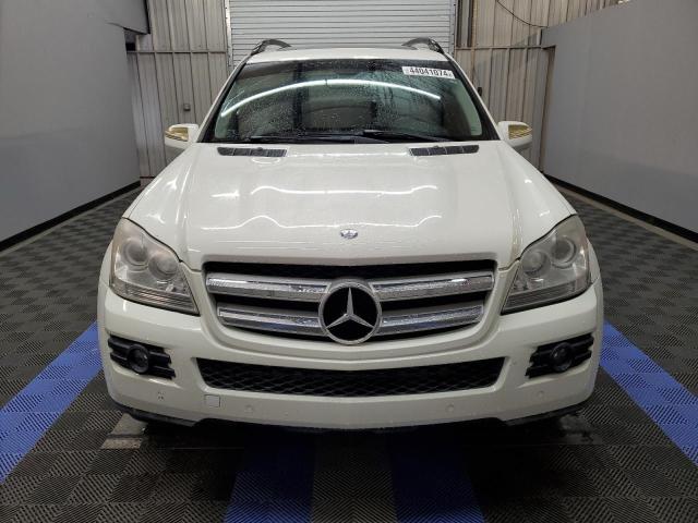 4JGBF71E29A483682 - 2009 MERCEDES-BENZ GL 450 4MATIC WHITE photo 5