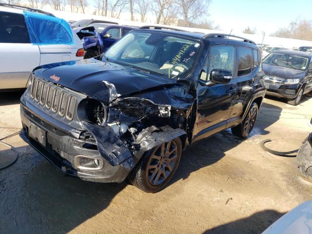 ZACCJBBT0GPD03314 - 2016 JEEP RENEGADE LATITUDE BLACK photo 1