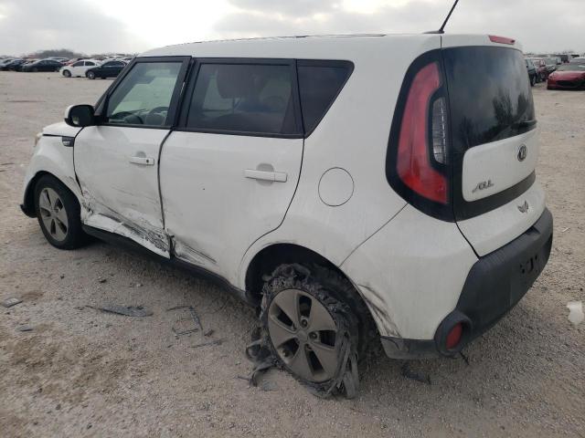 KNDJN2A23E7021635 - 2014 KIA SOUL WHITE photo 2