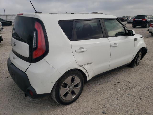 KNDJN2A23E7021635 - 2014 KIA SOUL WHITE photo 3