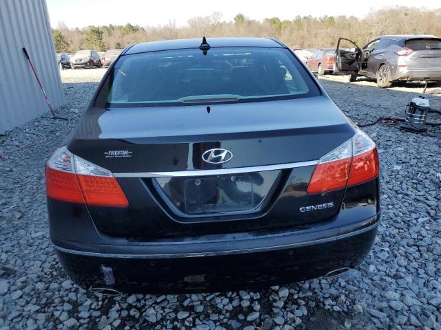 KMHGC4DE5BU142919 - 2011 HYUNDAI GENESIS 3.8L BLACK photo 6