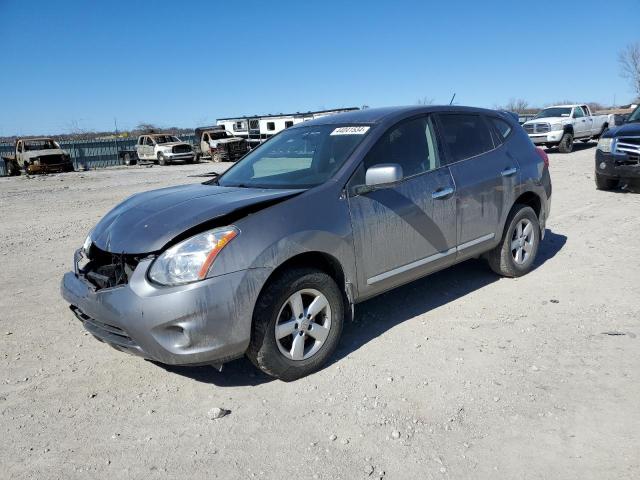 JN8AS5MT2DW550517 - 2013 NISSAN ROGUE S SILVER photo 1