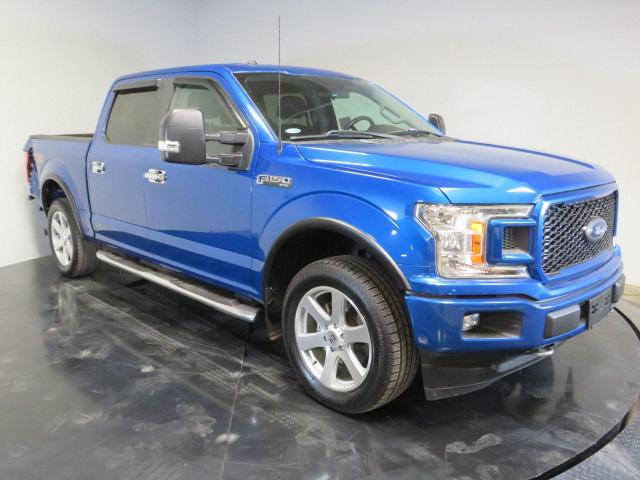 1FTEW1CP5JKD35263 - 2018 FORD F150 SUPERCREW BLUE photo 1