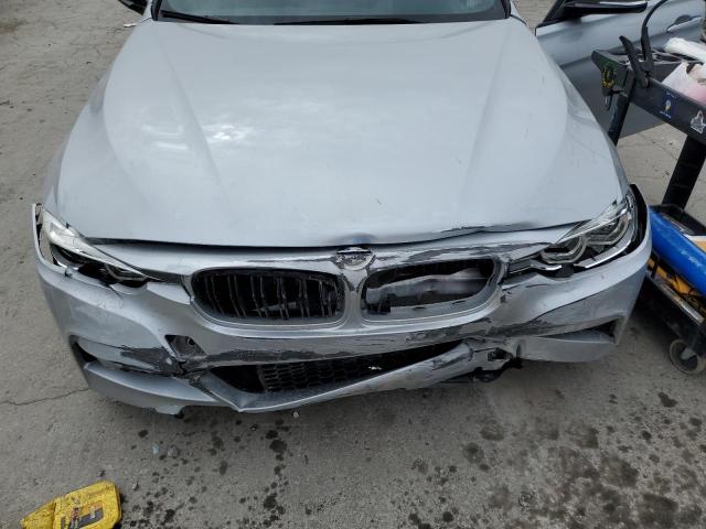 WBA8B3C54JK384583 - 2018 BMW 340 I SILVER photo 11