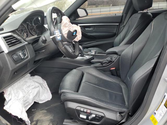 WBA8B3C54JK384583 - 2018 BMW 340 I Plata foto 7