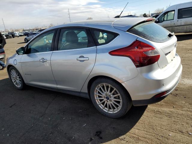 1FADP3R48EL300059 - 2014 FORD FOCUS BEV SILVER photo 2