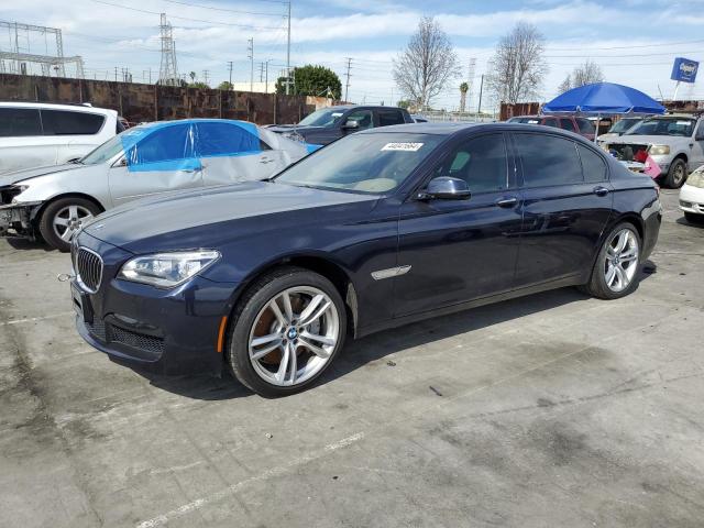 WBAYE8C50FD782406 - 2015 BMW 750 LI BLUE photo 1