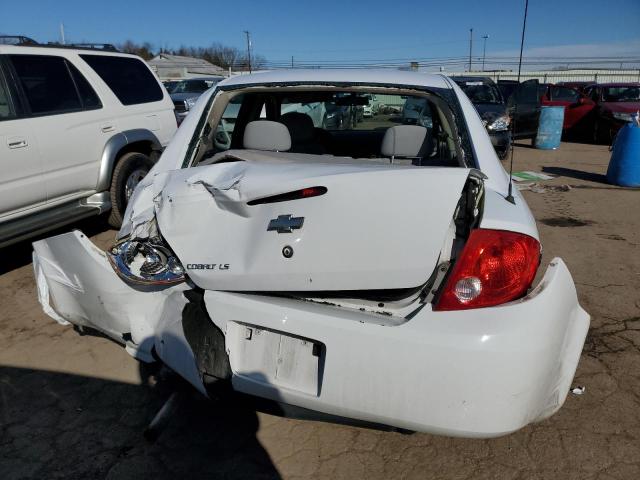 1G1AK55F777317034 - 2007 CHEVROLET COBALT LS WHITE photo 6