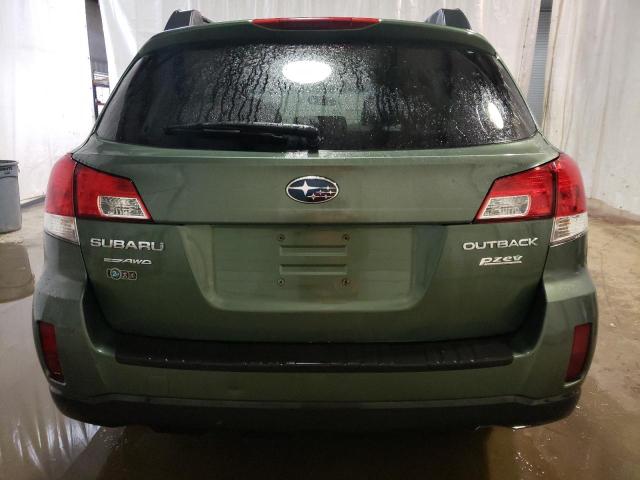 4S4BRBCC4C3221907 - 2012 SUBARU OUTBACK 2.5I PREMIUM GREEN photo 6