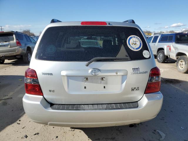 JTEDP21A960108461 - 2006 TOYOTA HIGHLANDER LIMITED SILVER photo 6