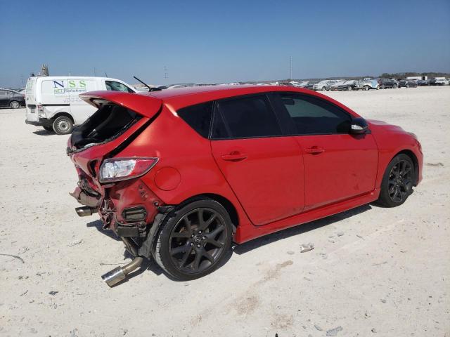 JM1BL1L32D1737874 - 2013 MAZDA SPEED 3 RED photo 3
