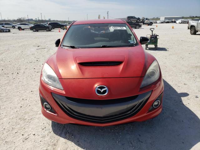 JM1BL1L32D1737874 - 2013 MAZDA SPEED 3 RED photo 5