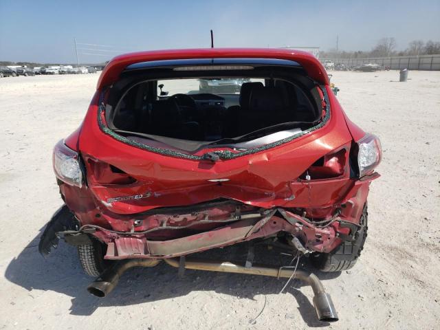 JM1BL1L32D1737874 - 2013 MAZDA SPEED 3 RED photo 6