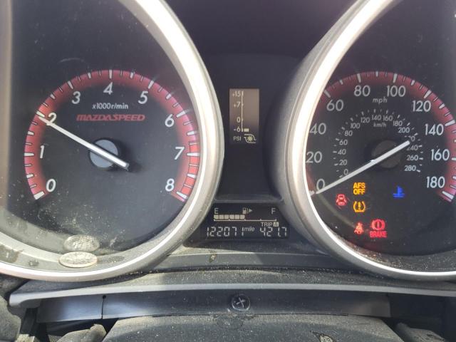 JM1BL1L32D1737874 - 2013 MAZDA SPEED 3 RED photo 9