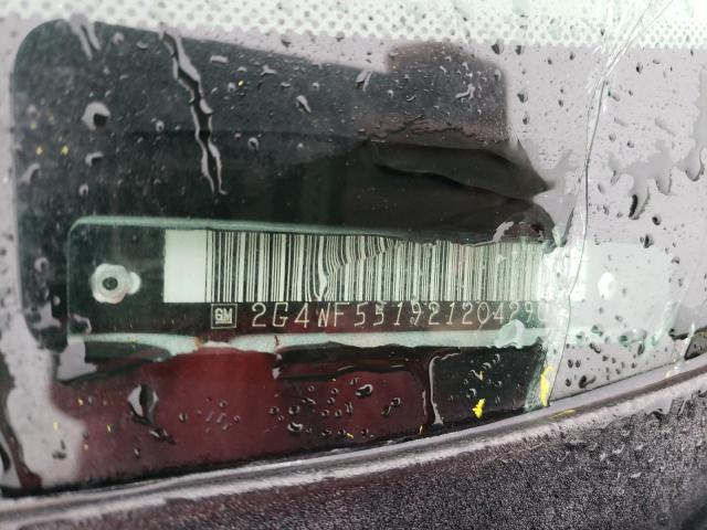 2G4WF551921204290 - 2002 BUICK REGAL GS Күміс фото 12