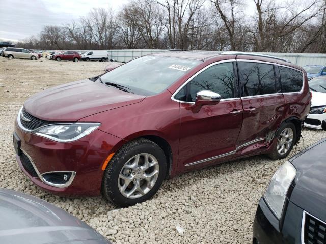 2C4RC1GG8KR576614 - 2019 CHRYSLER PACIFICA LIMITED MAROON photo 1