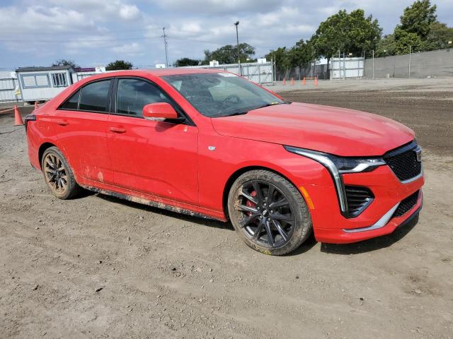 1G6DC5RK9L0149881 - 2020 CADILLAC CT4 SPORT RED photo 4