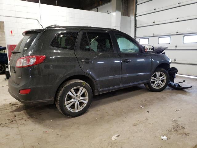 5XYZHDAGXCG129252 - 2012 HYUNDAI SANTA FE SE GRAY photo 3