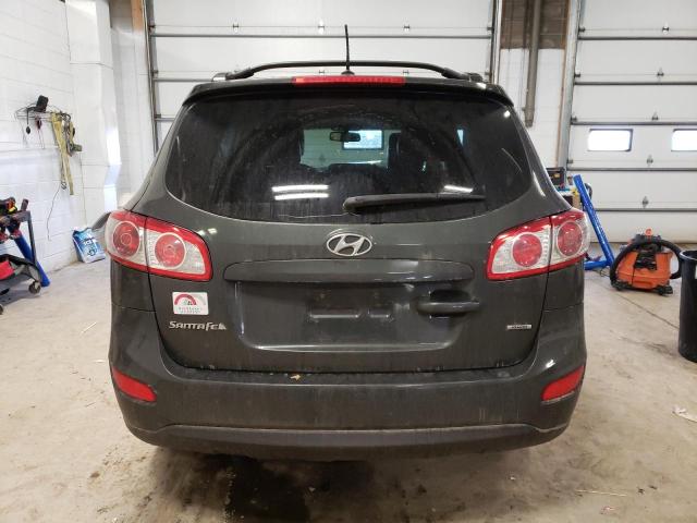 5XYZHDAGXCG129252 - 2012 HYUNDAI SANTA FE SE GRAY photo 6