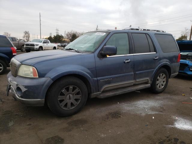 5LMFU28R54LJ20385 - 2004 LINCOLN NAVIGATOR ლურჯი ფოტო 1
