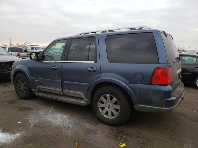 5LMFU28R54LJ20385 - 2004 LINCOLN NAVIGATOR ლურჯი ფოტო 2