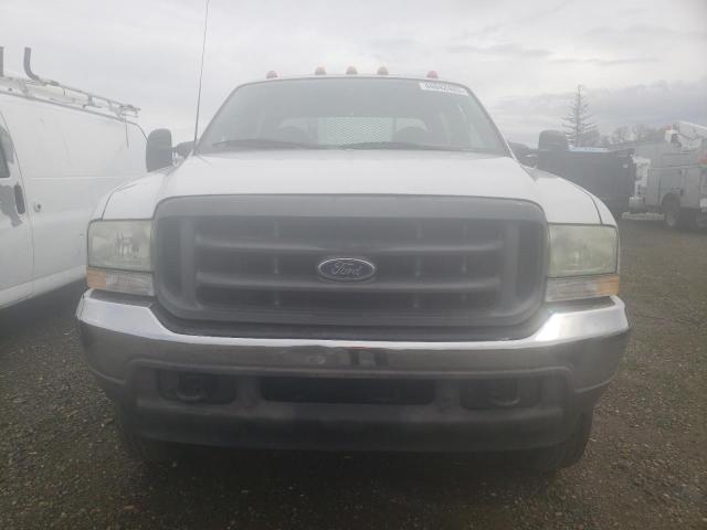 1FDXW46F62EA46577 - 2002 FORD F450 SUPER DUTY WHITE photo 5